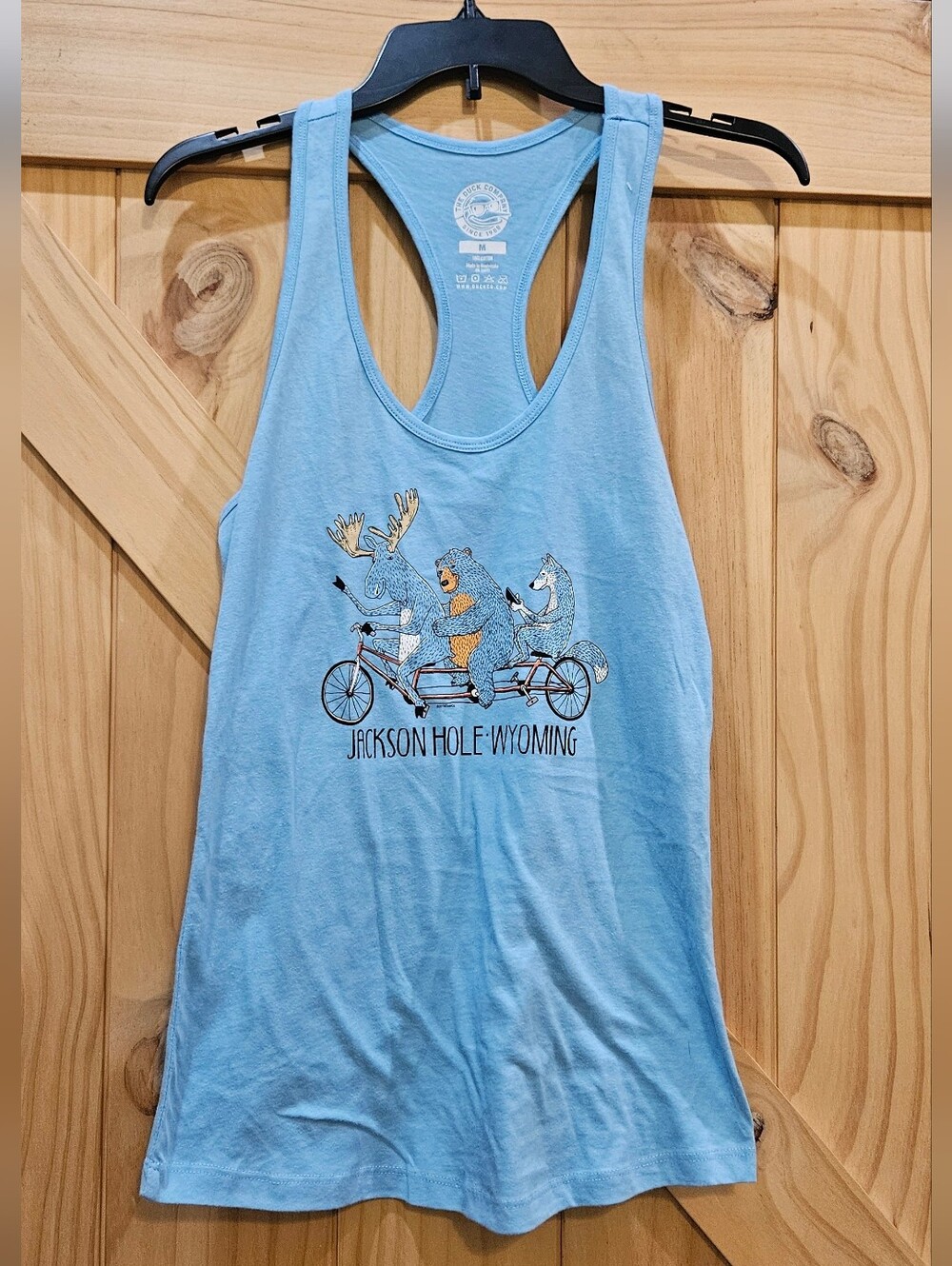 NWOT | Duck Company Jackson Hole Wyoming Racerback Tank Top | Medium